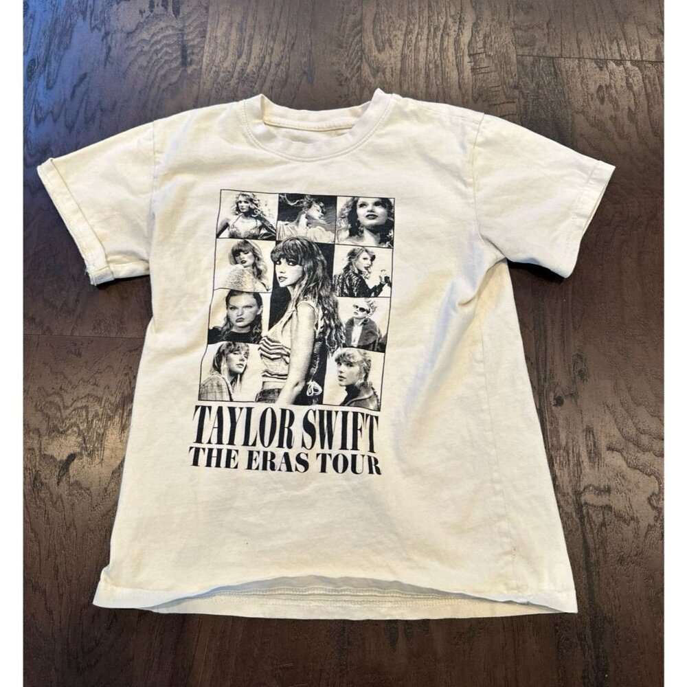 Taylor Swift The Eras Tour White Super Soft T-Shirt Official Merch‎